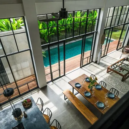 Modern 3Br Loft Villa In The Heart Of Canggu